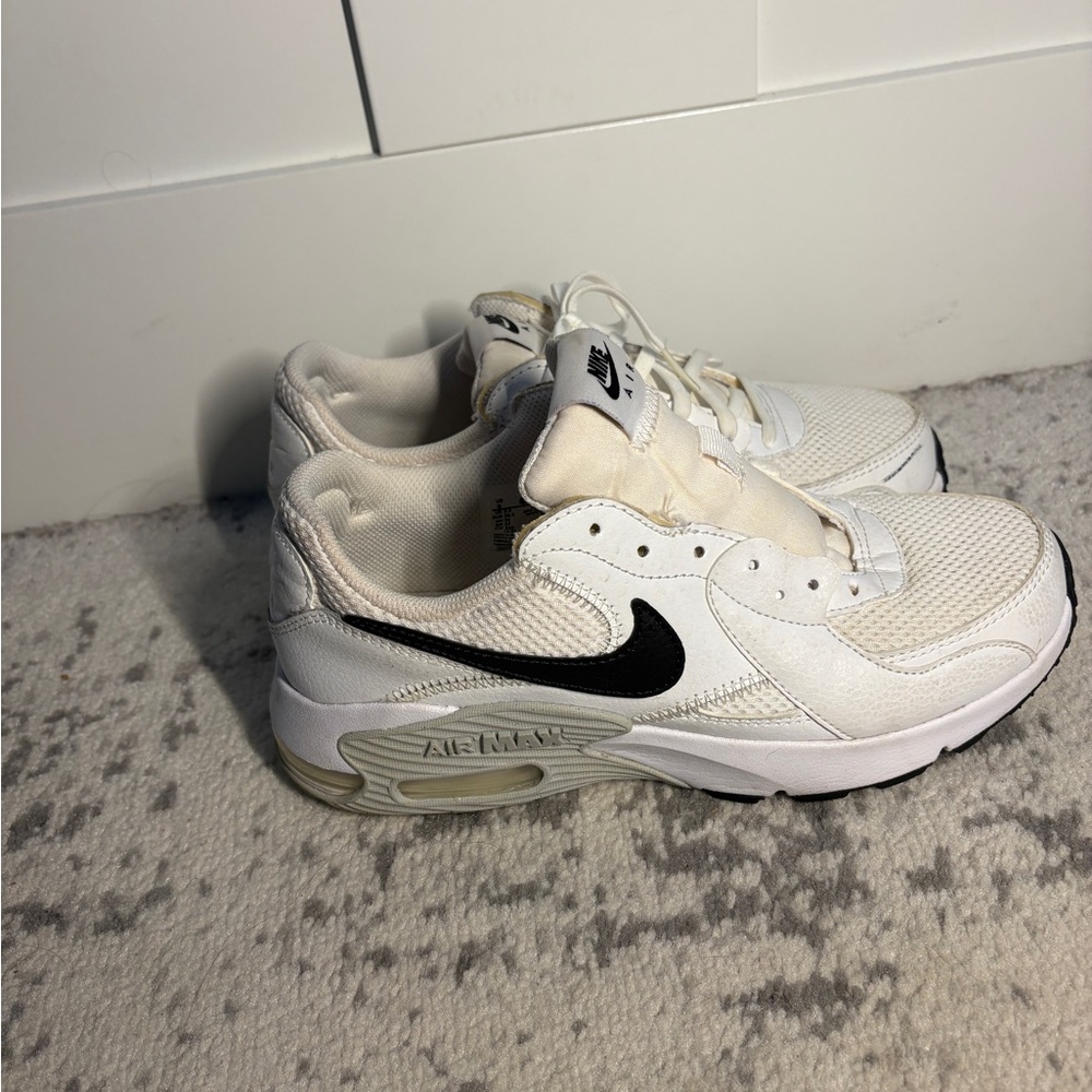 Nike Air White and Black Sneakers